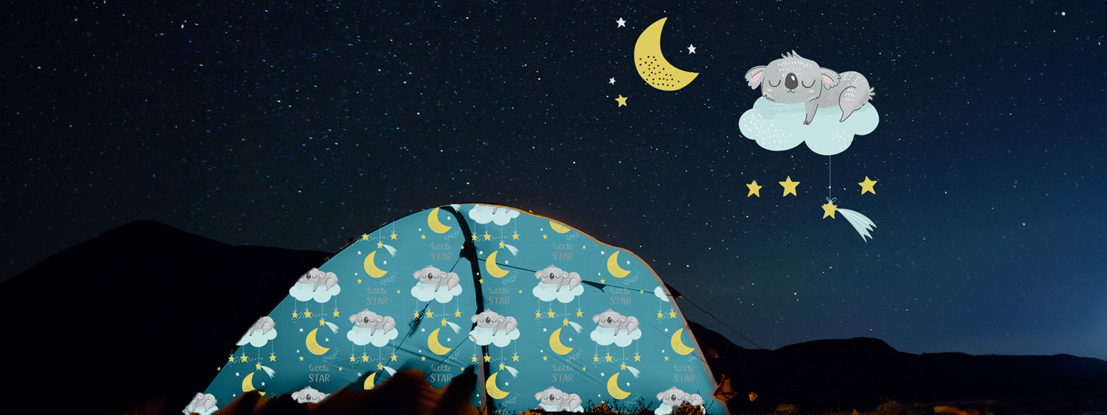 Camp under the stars, venture near and far