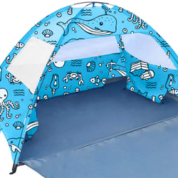 Ocean world beach tent for babies, toddlers and family