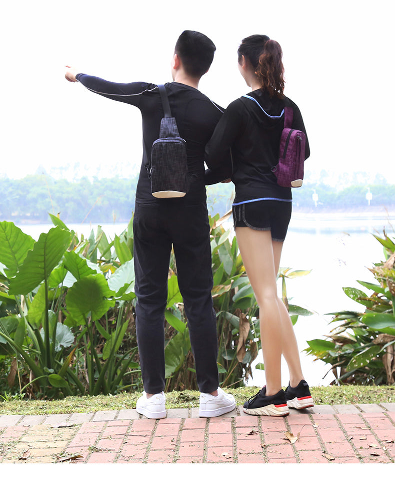 Lightweight and Waterproof Sling Bag/Travel Bag - Blue