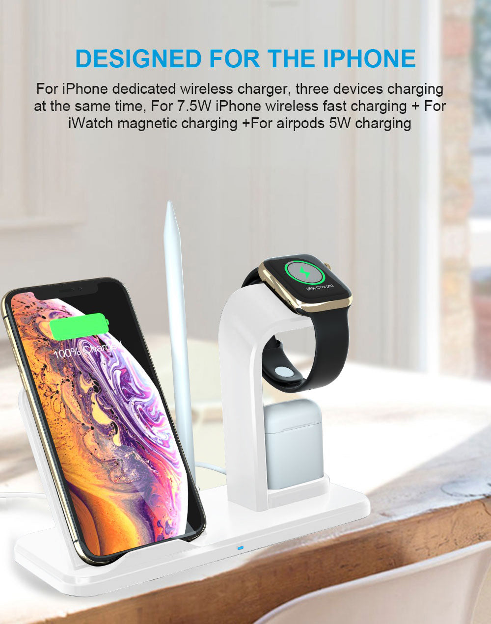 4 in 1 Wireless Charger Stand
