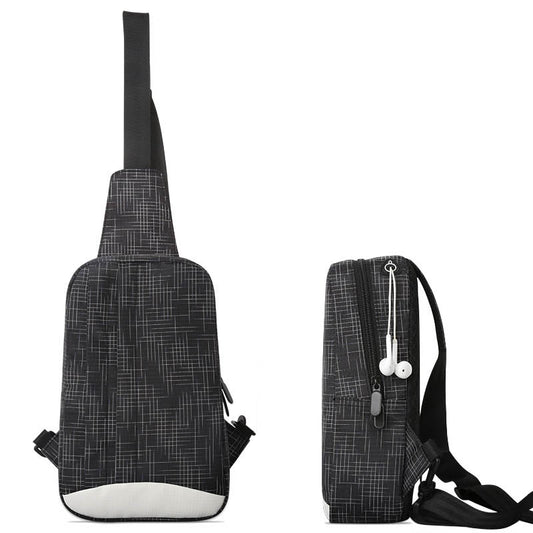 Lightweight and Waterproof Sling Bag/Travel Bag - Black