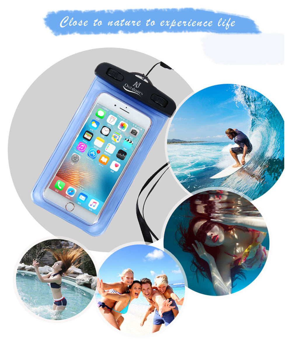 1 PK Waterproof Pouch + 1 PK Waterproof Case