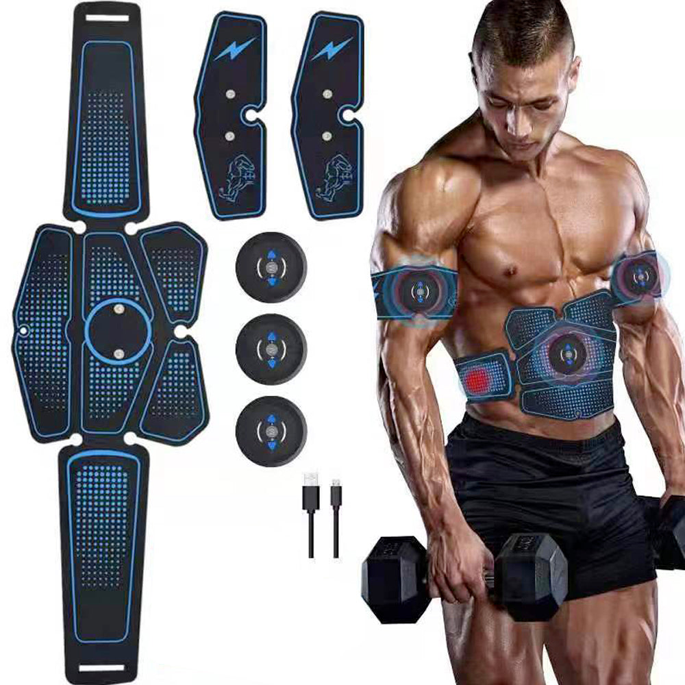 7 PCs ABS Stimulator Muscle Toner - 6 Pack