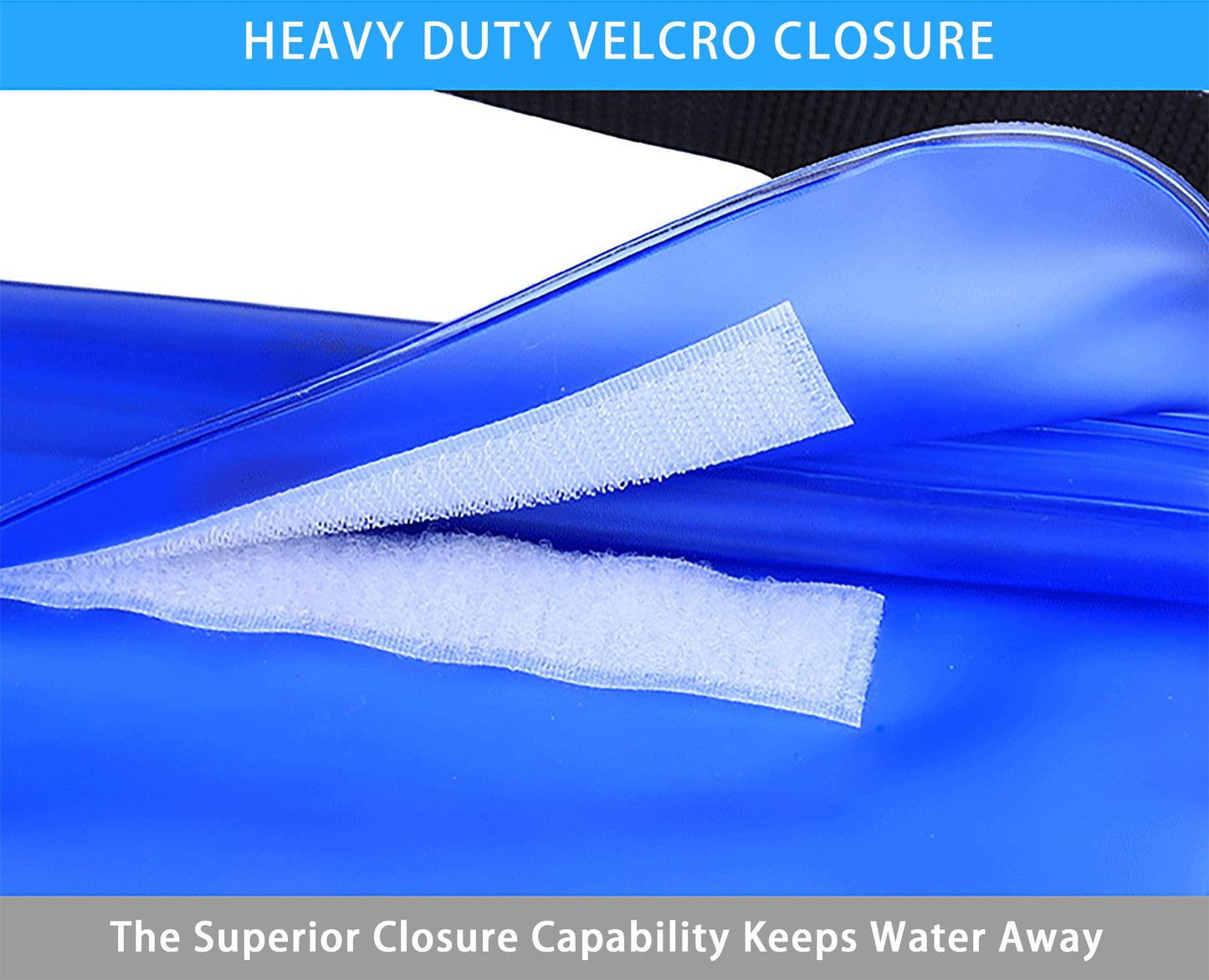 2 PK Waterproof Pouch (Black/Blue)