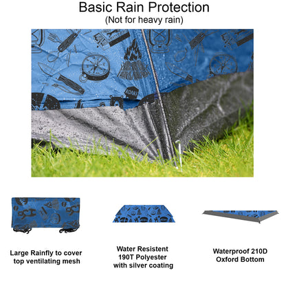 Kids Indoor/Outdoor Tent - Adventure theme