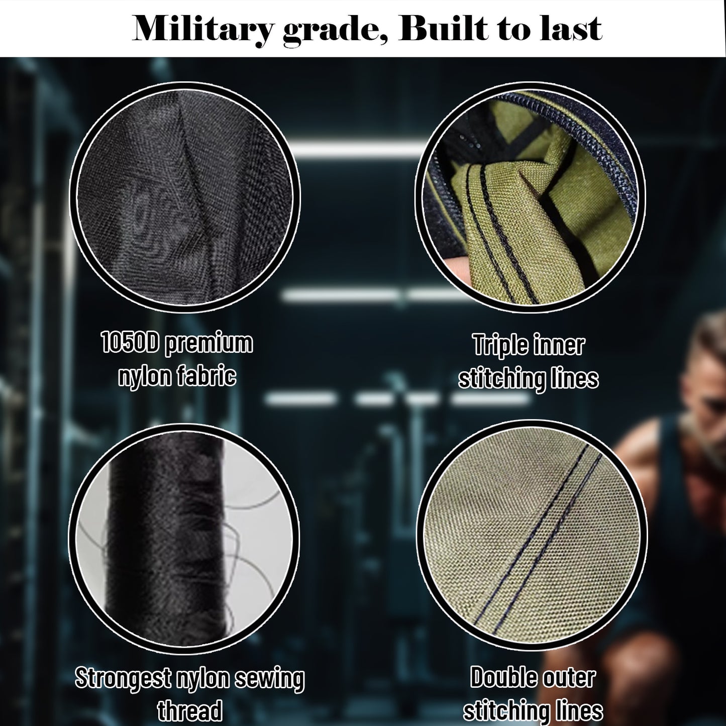 Heavy duty sandbags for working out