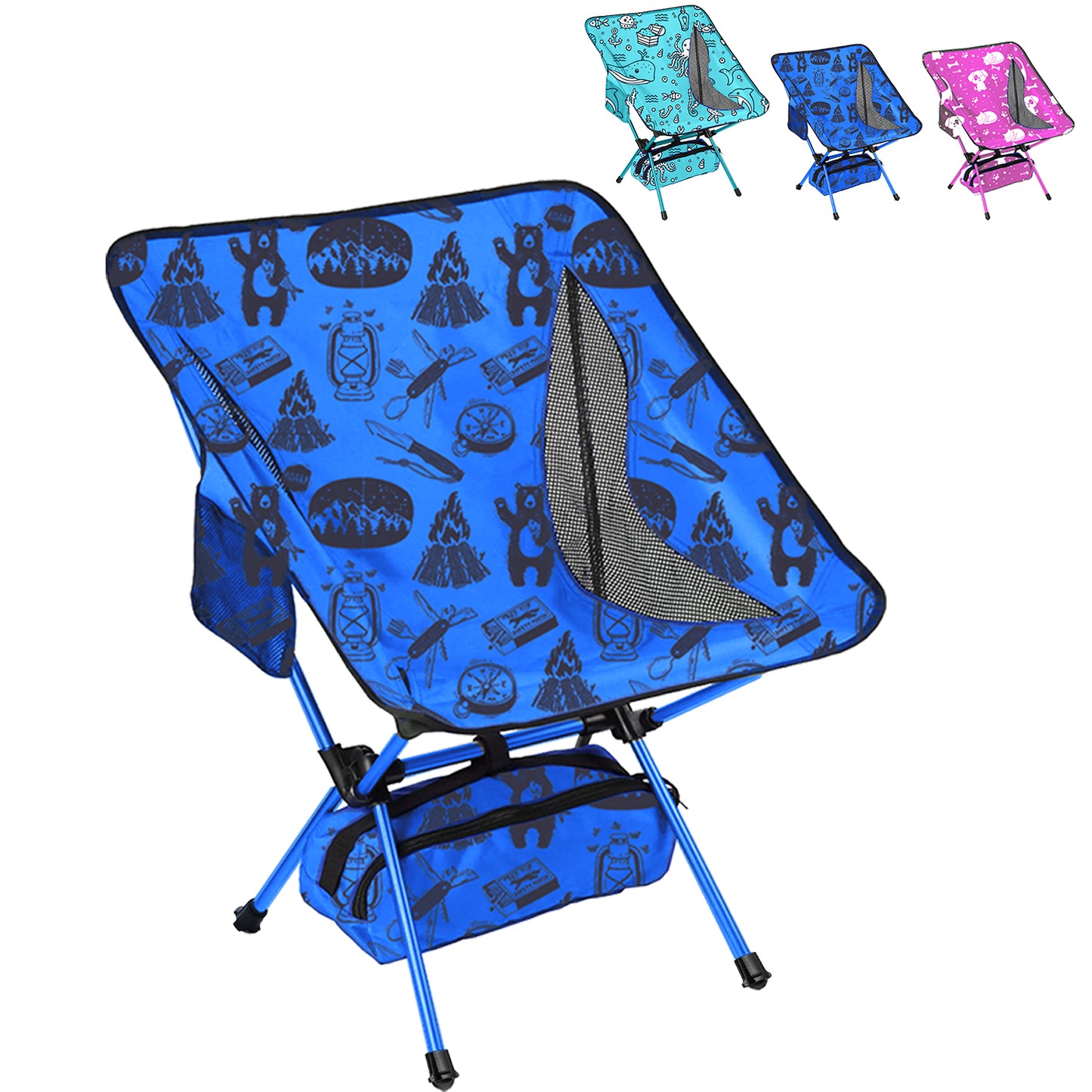 Youth camping chair - Adventure theme