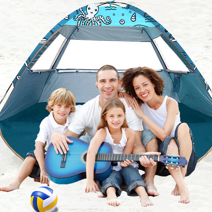 Ocean world beach tent for babies, toddlers and family
