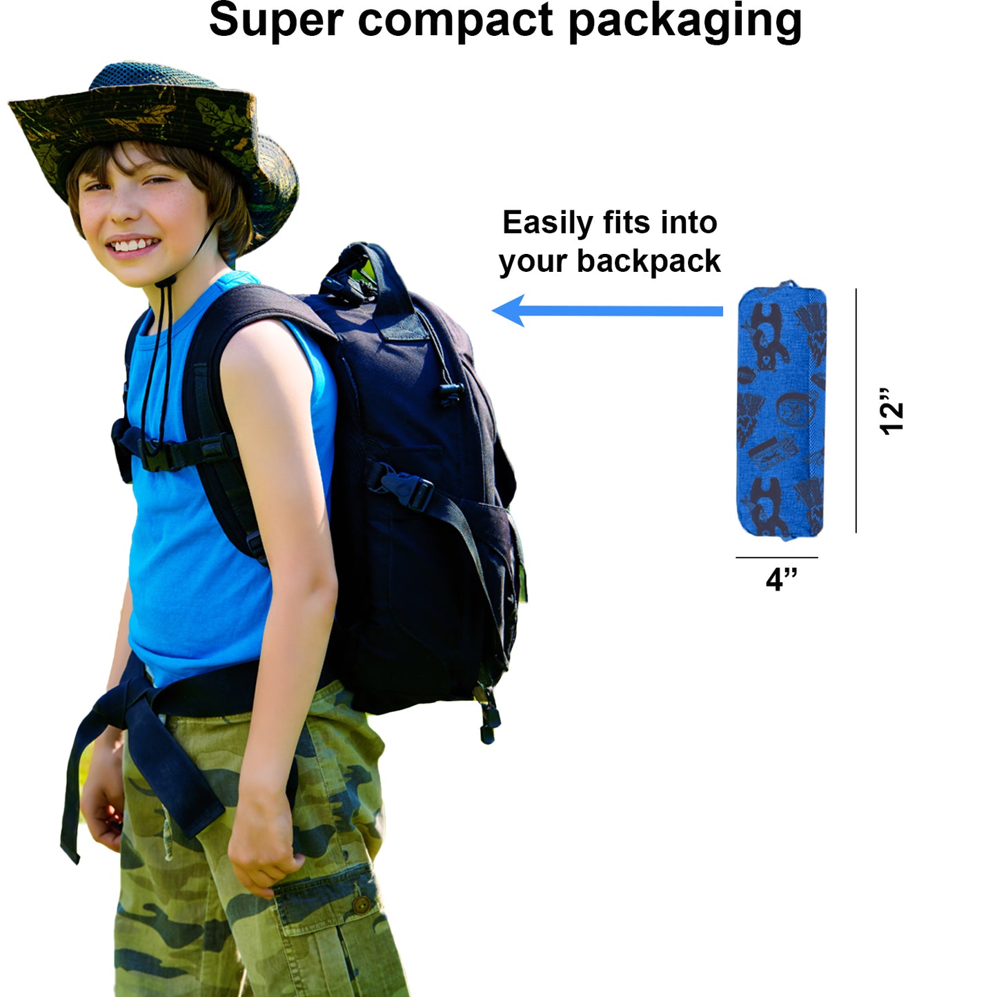 Kids camping chair - Adventure theme