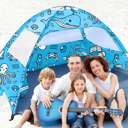 Ocean world beach tent for babies, toddlers and family