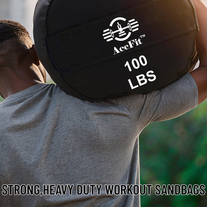 Heavy duty sandbags for working out