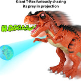Large Walking Dinosaur Toys for Boys Dinosaur Toys for Boys and Girls – Tyrannosaurus Rex T-Rex with 3D Projection