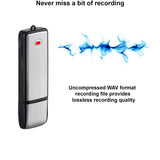 Crystal Clear 8G USB Digital Voice Recorder