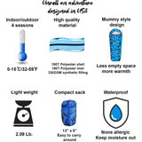 Adventure Theme 4 Seasons Indoor/Outdoor Kids Sleeping Bags - Kids version