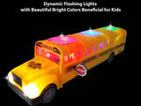 Battery Operated Bump n' Go School Bus