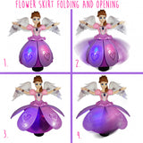 Battery Operated Dancing Angel Girl Doll