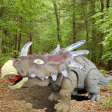 Battery Operated Triceratops Dinosaur Kids Toy