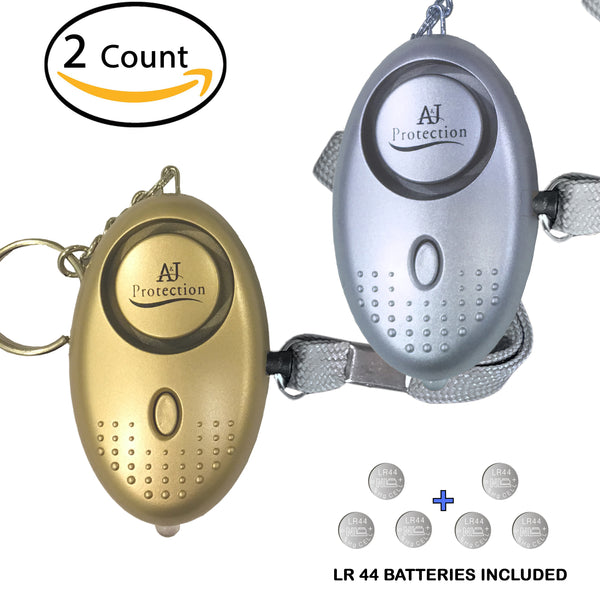2PK 130-135 dB Premium Emergency Personal Alarms