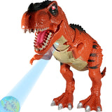 Large Walking Dinosaur Toys for Boys Dinosaur Toys for Boys and Girls – Tyrannosaurus Rex T-Rex with 3D Projection