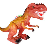 New! 13" Tyrannosaurus Rex Walking Dinosaur Toys for Boys and Girls – Roaring, Walking, and Glowing Electric T Rex