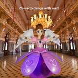 Battery Operated Dancing Angel Girl Doll