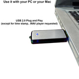 Crystal Clear 8G USB Digital Voice Recorder