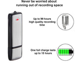 Crystal Clear 8G USB Digital Voice Recorder