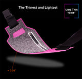 Ultra-Thin Water Resistant Running Belt - Pink