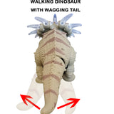 Battery Operated Triceratops Dinosaur Kids Toy