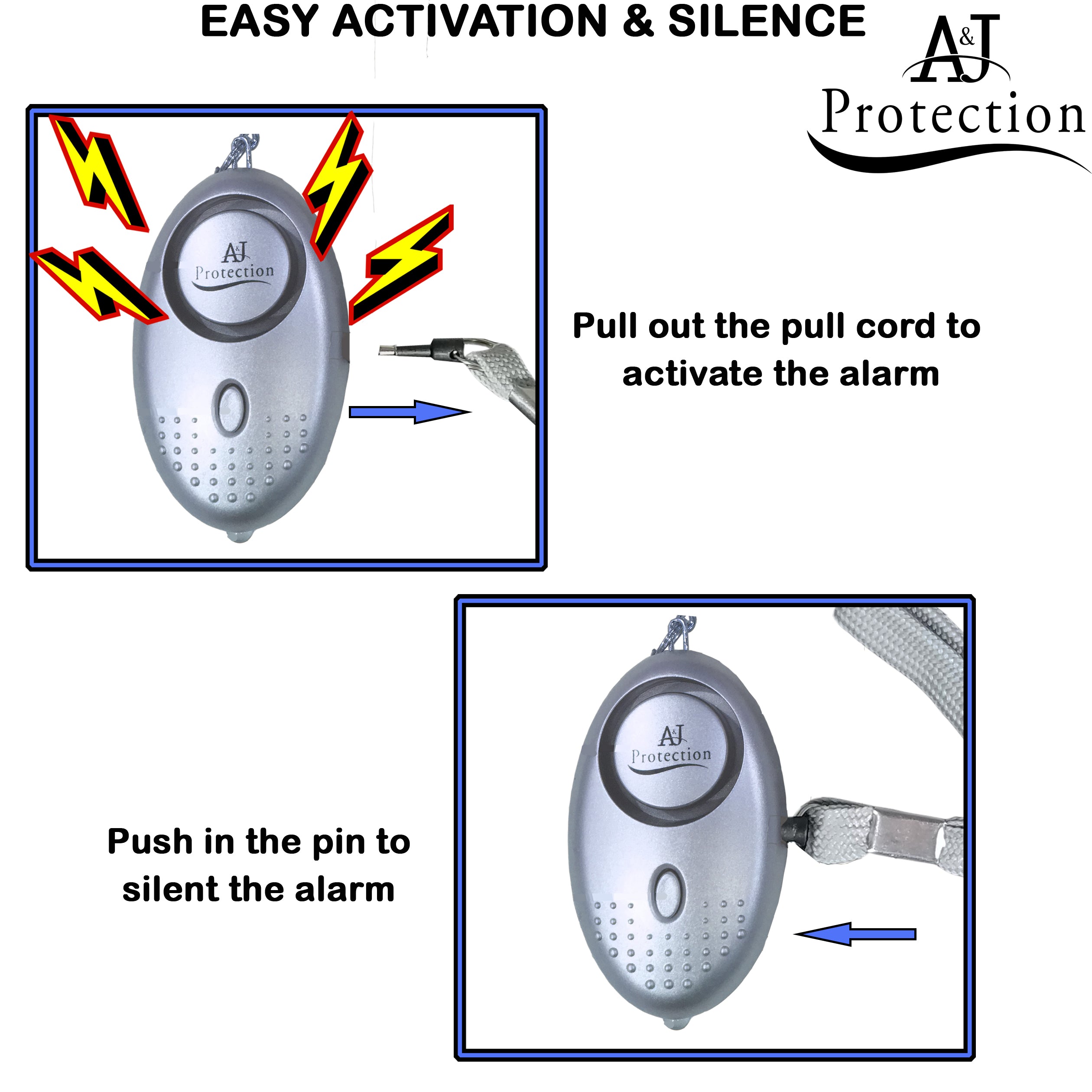 2PK 130135 dB Premium Emergency Personal Alarms ANJ International