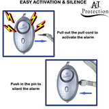 2PK 130-135 dB Premium Emergency Personal Alarms