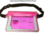 2 PK Waterproof Pouch (Black/Pink)