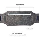 Ultra-Thin Water Resistant Running Belt - Black