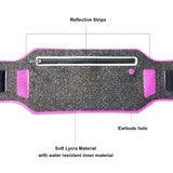 Ultra-Thin Water Resistant Running Belt - Pink